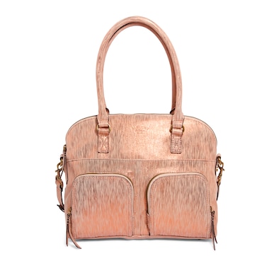 ALC Handbags Oak Classic Dome Satchel