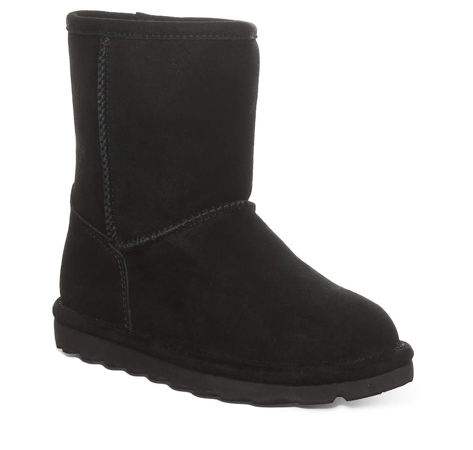 Image 527199_BLK.jpg, Product 527-199 / Price $39.33, Bearpaw Elle Youth Short Boot from BEARPAW Footwear on TSC.ca's Shoes department