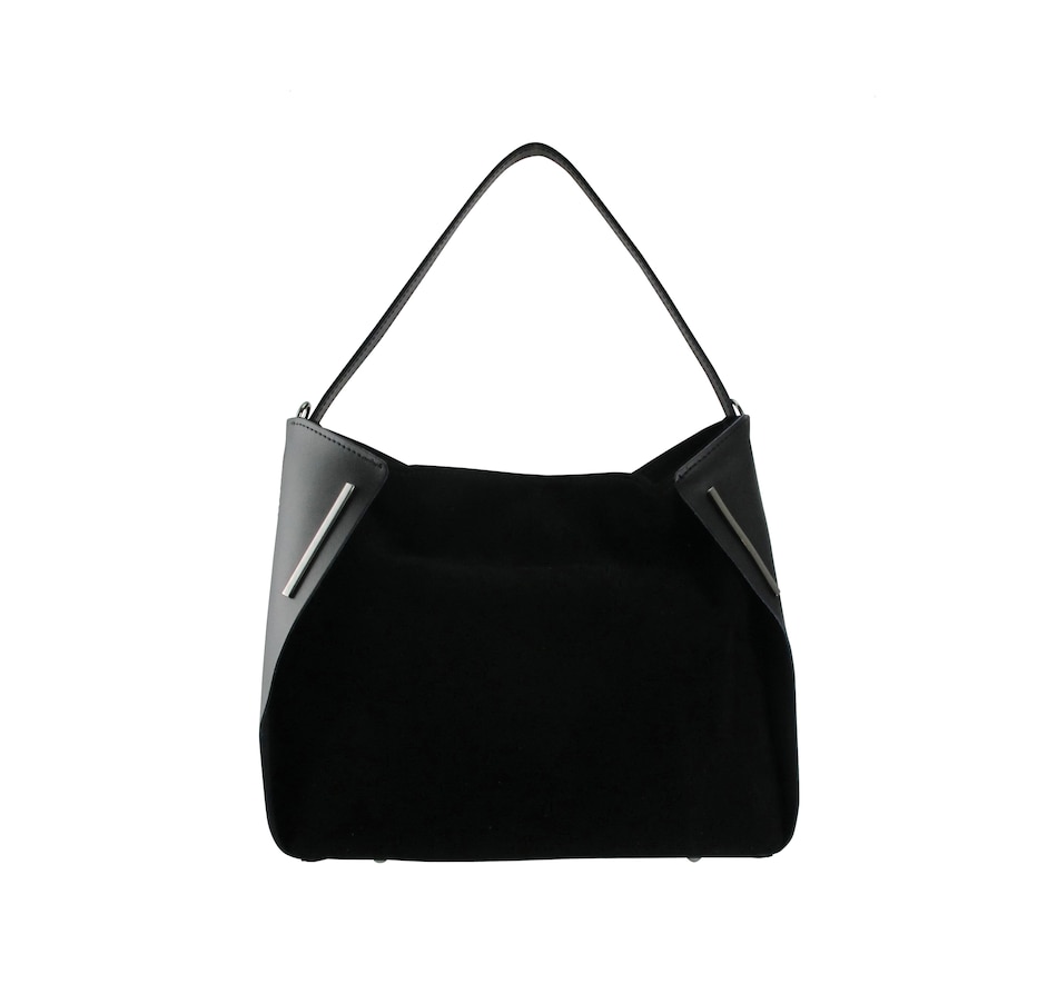 tsc.ca - Ron White Baston Leather & Suede Shoulder Bag