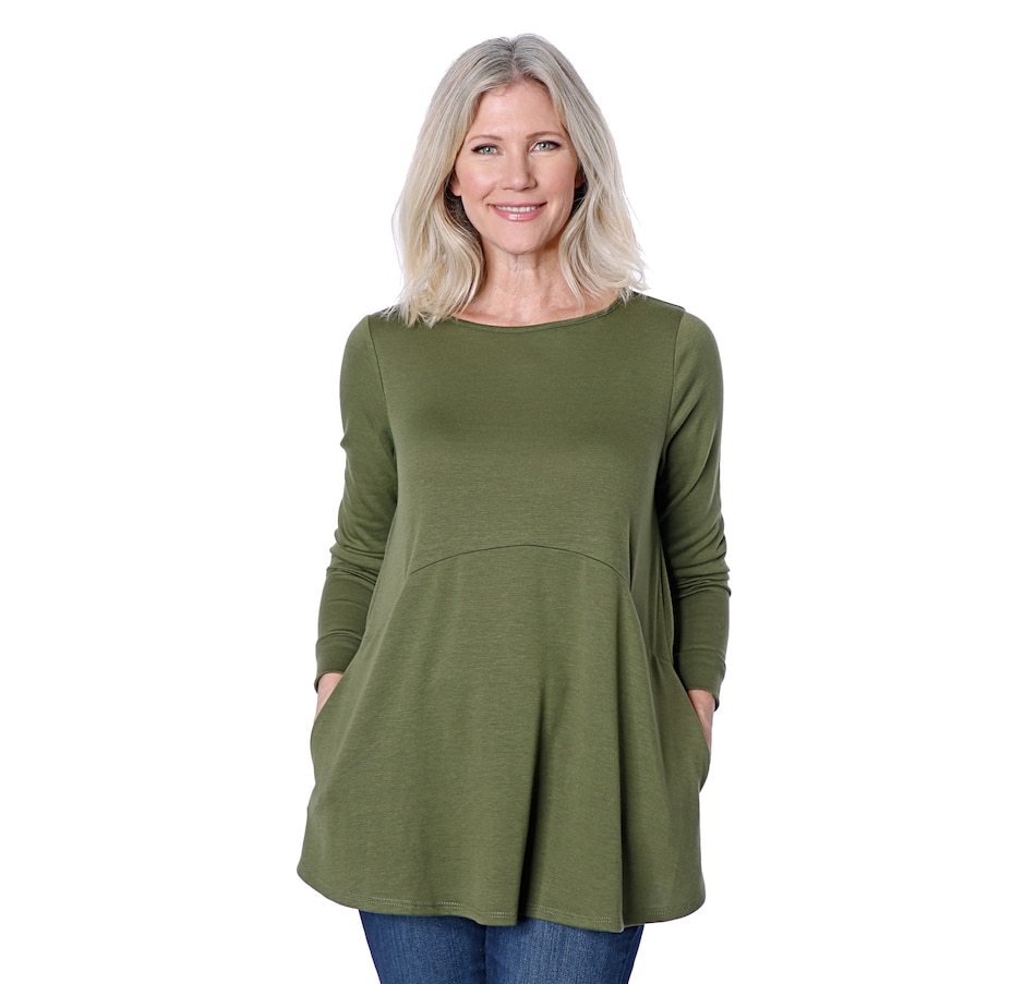 tsc.ca - Joan Rivers Classics Collection French Terry Jersey Knit Swing ...