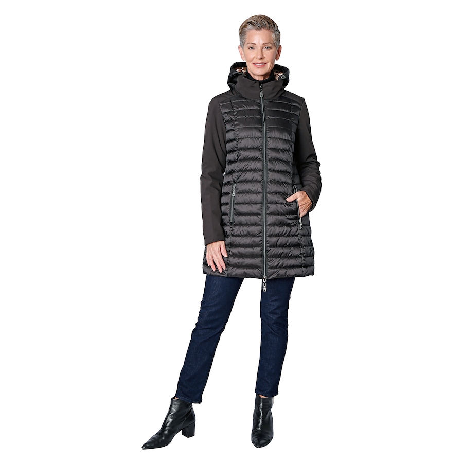 Image 527653_BLK.jpg, Product 527-653 / Price $49.33, Nuage Ladies' Mixed Media Quilted Jacket from Nuage on TSC.ca's Fashion department