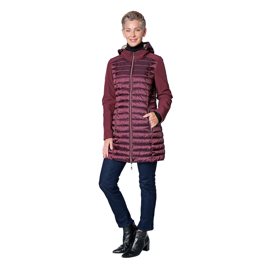 Image 527653_BY.jpg, Product 527-653 / Price $49.33, Nuage Ladies' Mixed Media Quilted Jacket from Nuage on TSC.ca's Fashion department