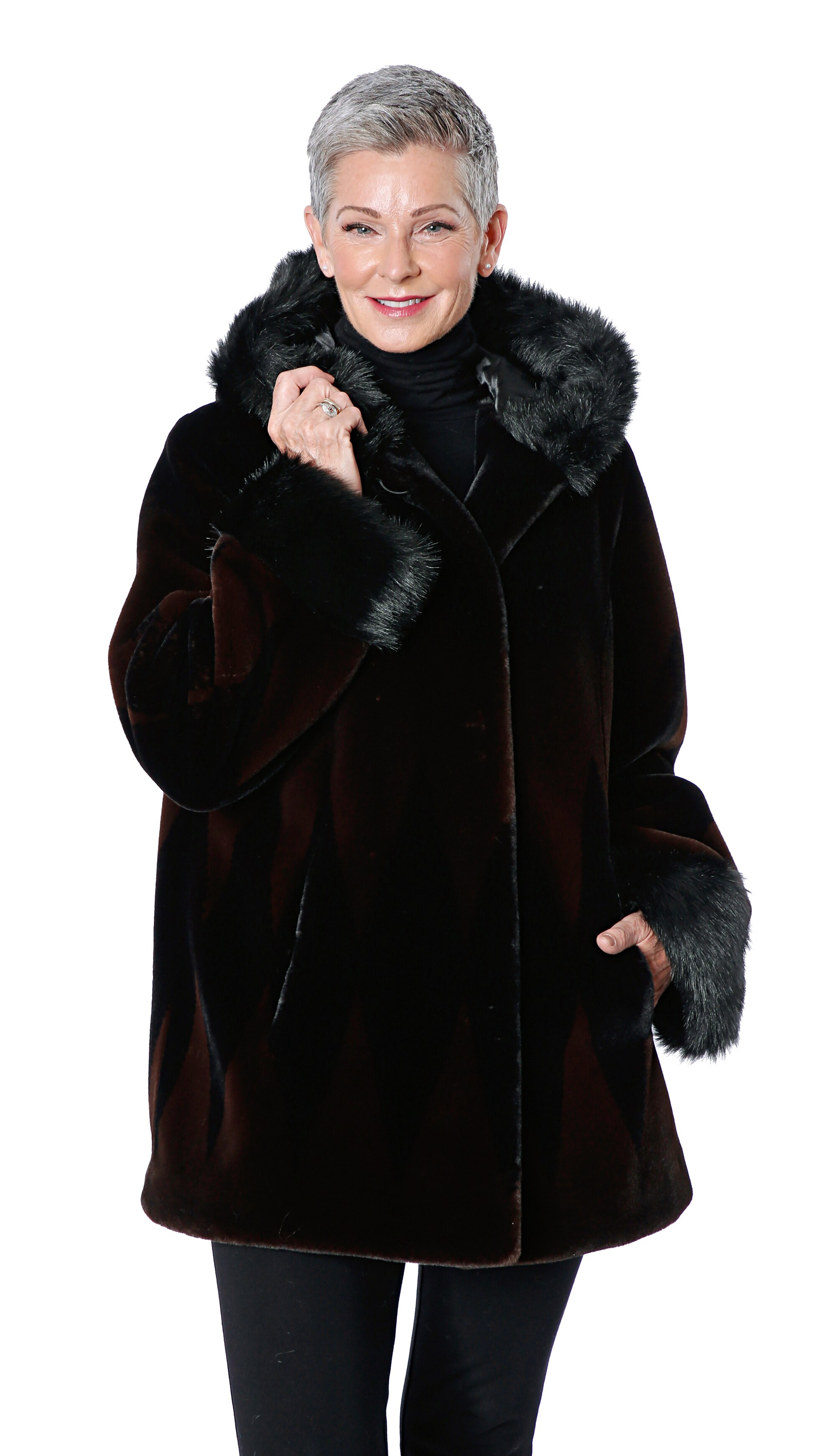 nuage faux fur coats