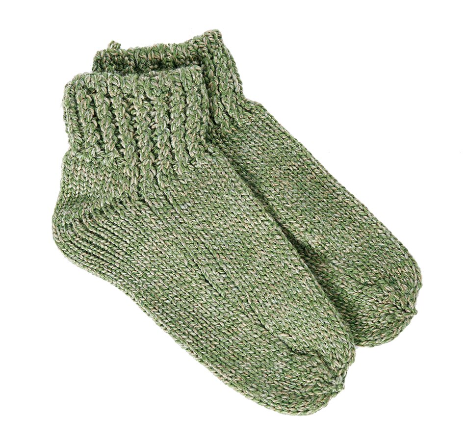 Image 527797_MEDGN.jpg, Product 527-797 / Price $19.33, Aran Woollen Mills Supersoft Merino Socks from Aran Woollen Mills on TSC.ca's Fashion department