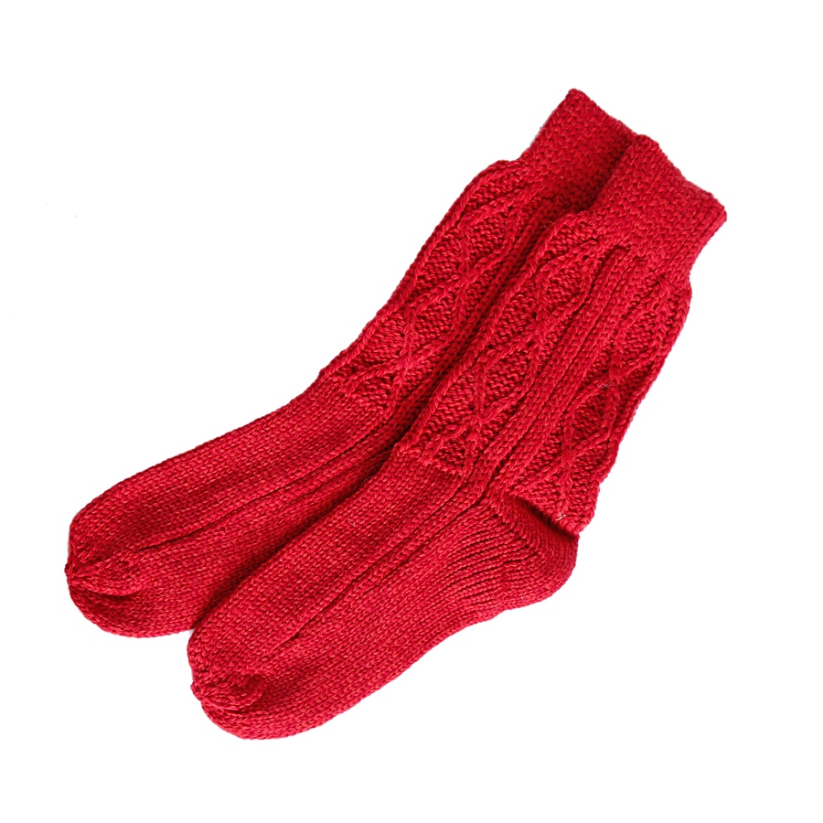 Image 527798_CHPEP.jpg, Product 527-798 / Price $24.88, Aran Woollen Mills Merino Long Cable Socks from Aran Woollen Mills on TSC.ca's Fashion department