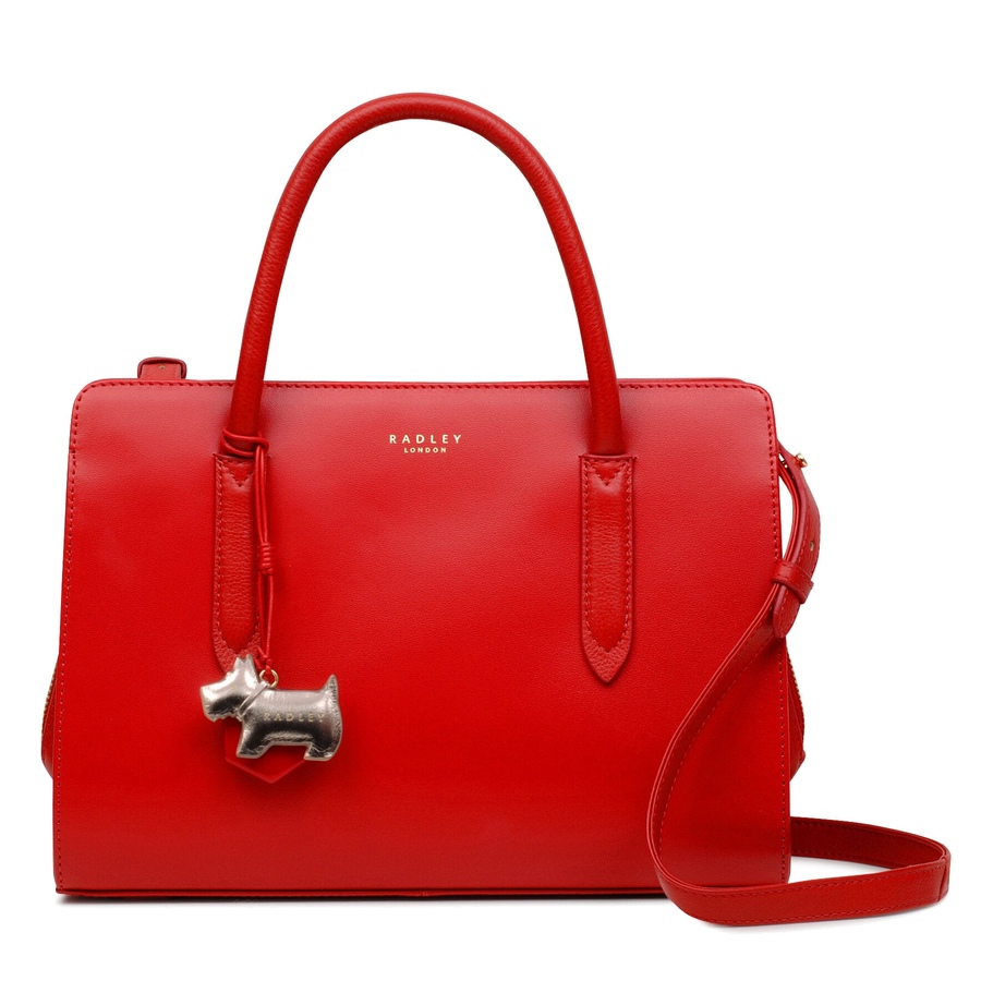 Image 527811_RED.jpg, Product 527-811 / Price $139.33, Radley London Liverpool Street Medium Zip Top Multiway Satchel from Radley London on TSC.ca's Fashion department
