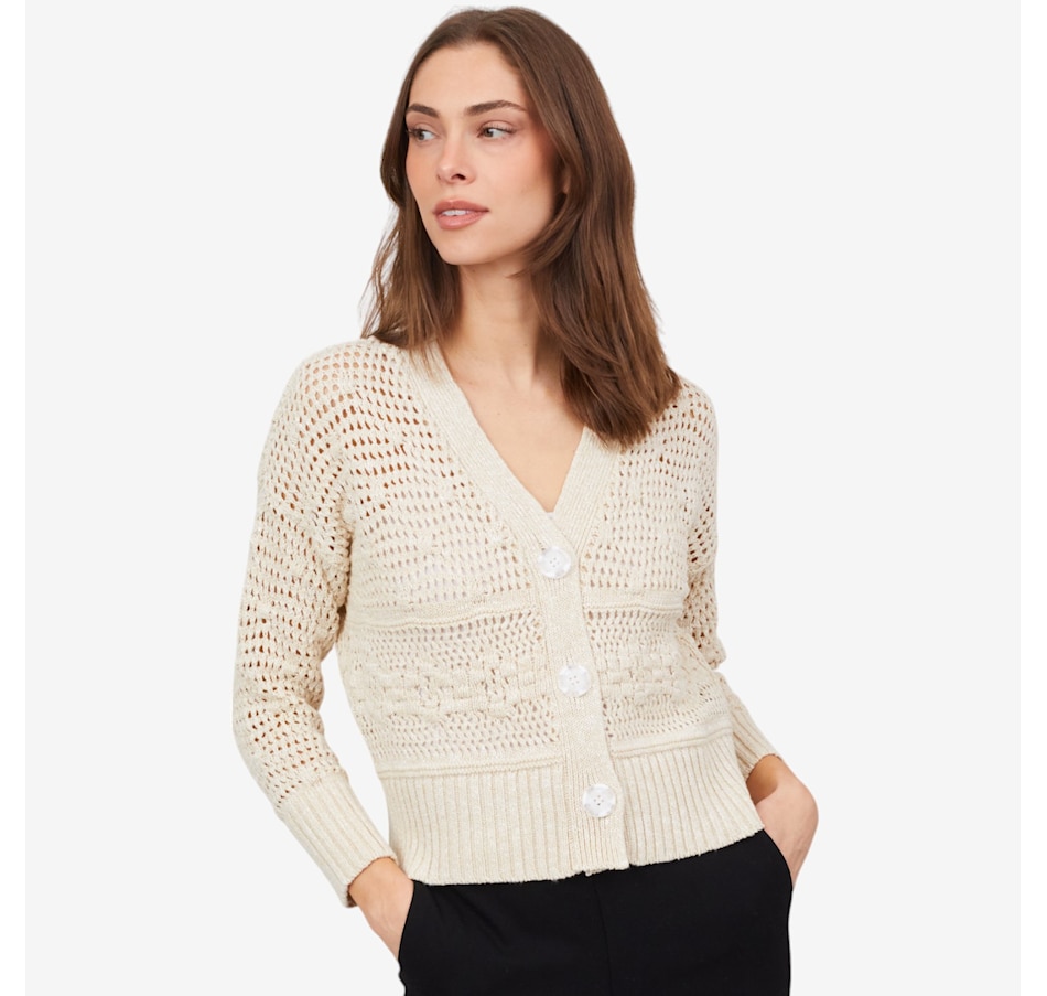 Image 527853_STN.jpg, Product 527-853 / Price $109.88, Parkhurst Shimmer Cardigan from Parkhurst on TSC.ca's Fashion department