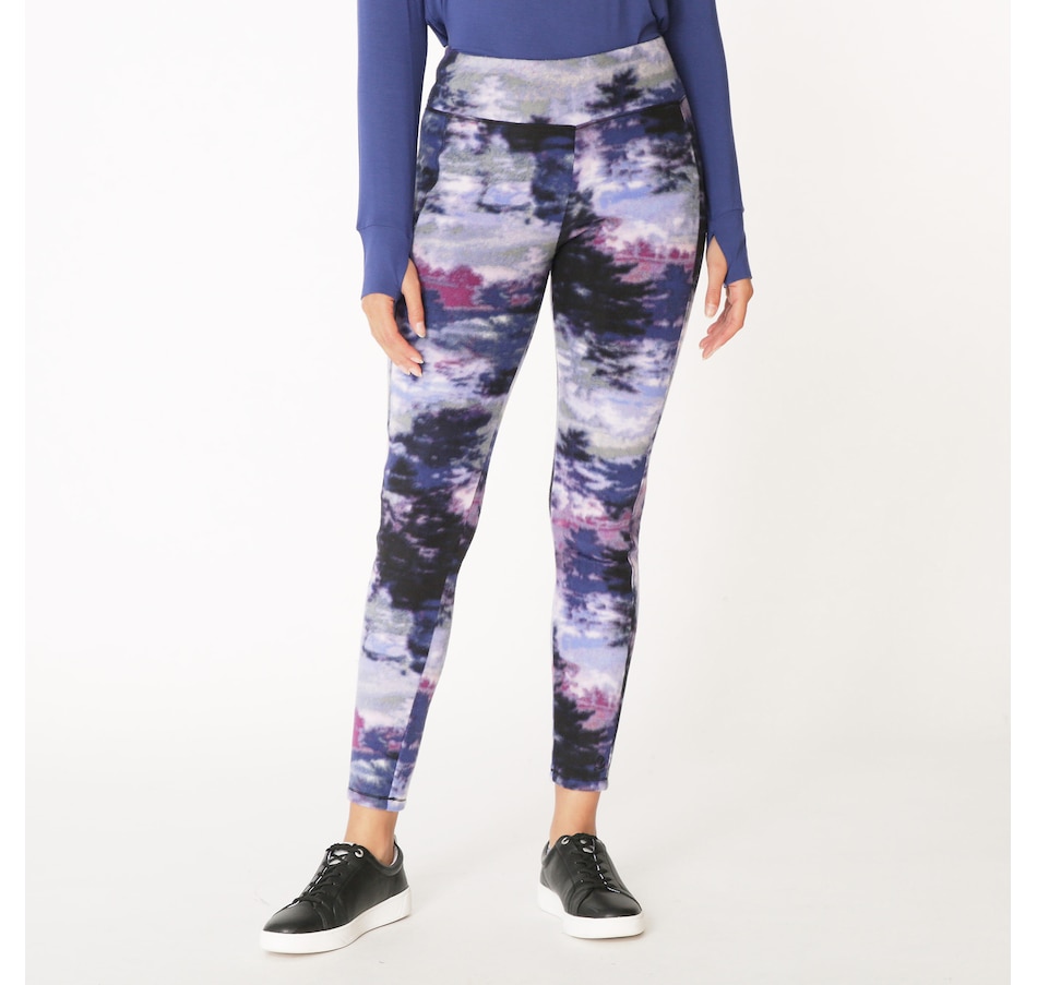 Clothing & Shoes - Bottoms - Leggings - Cuddl Duds Fleecewear with Stretch  Legging - Online Shopping for Canadians