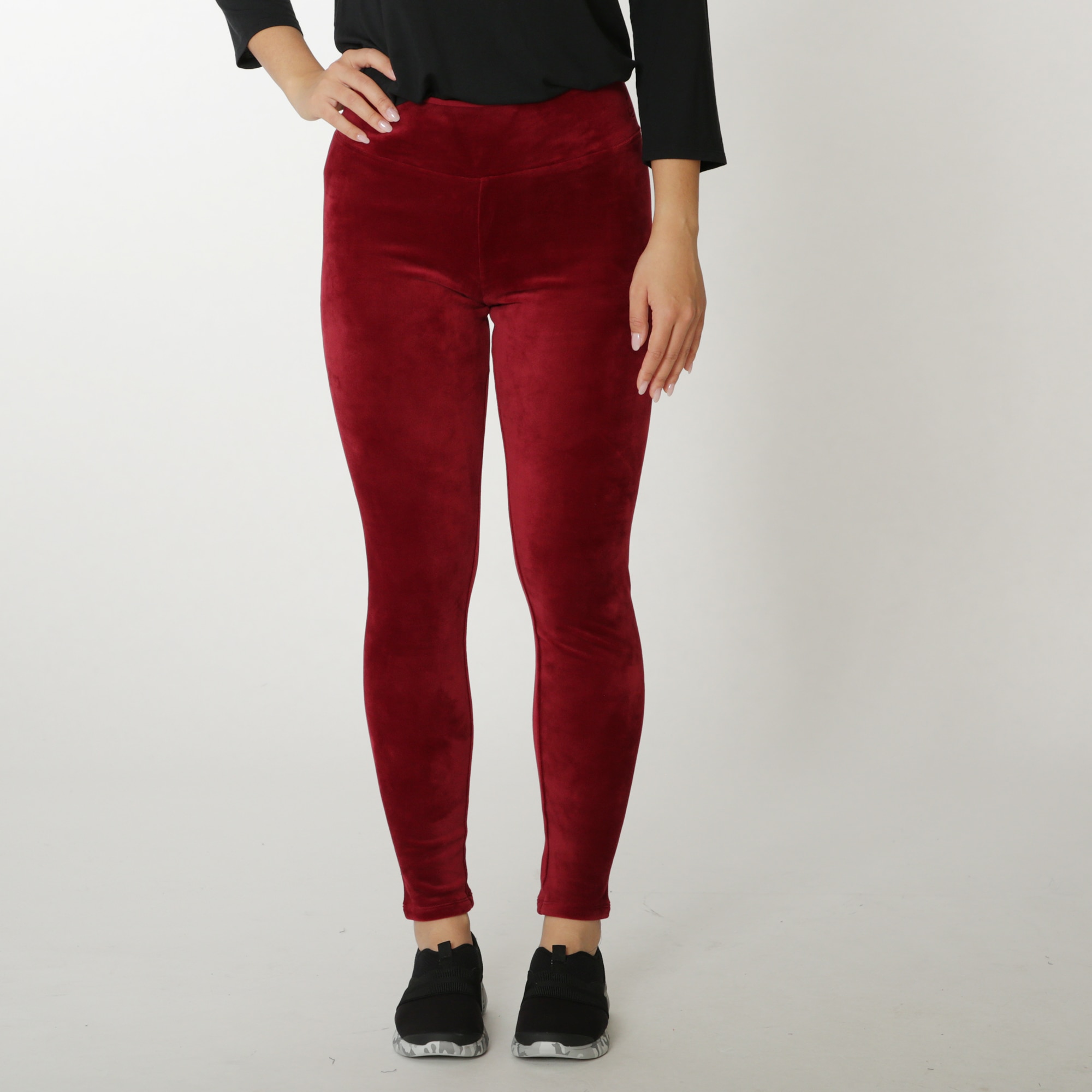 Cuddl duds clearance plush velour leggings