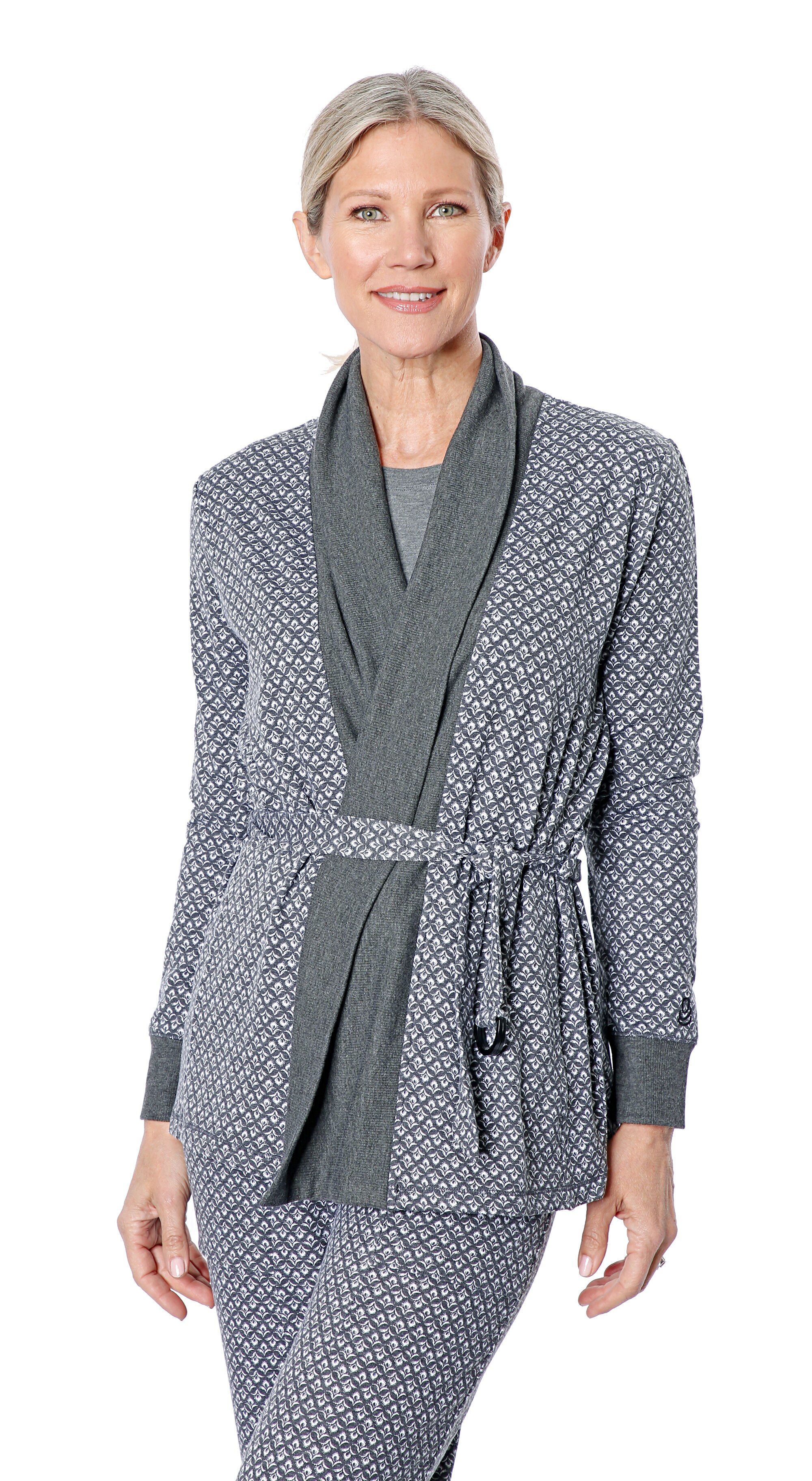 cuddl duds wrap cardigan