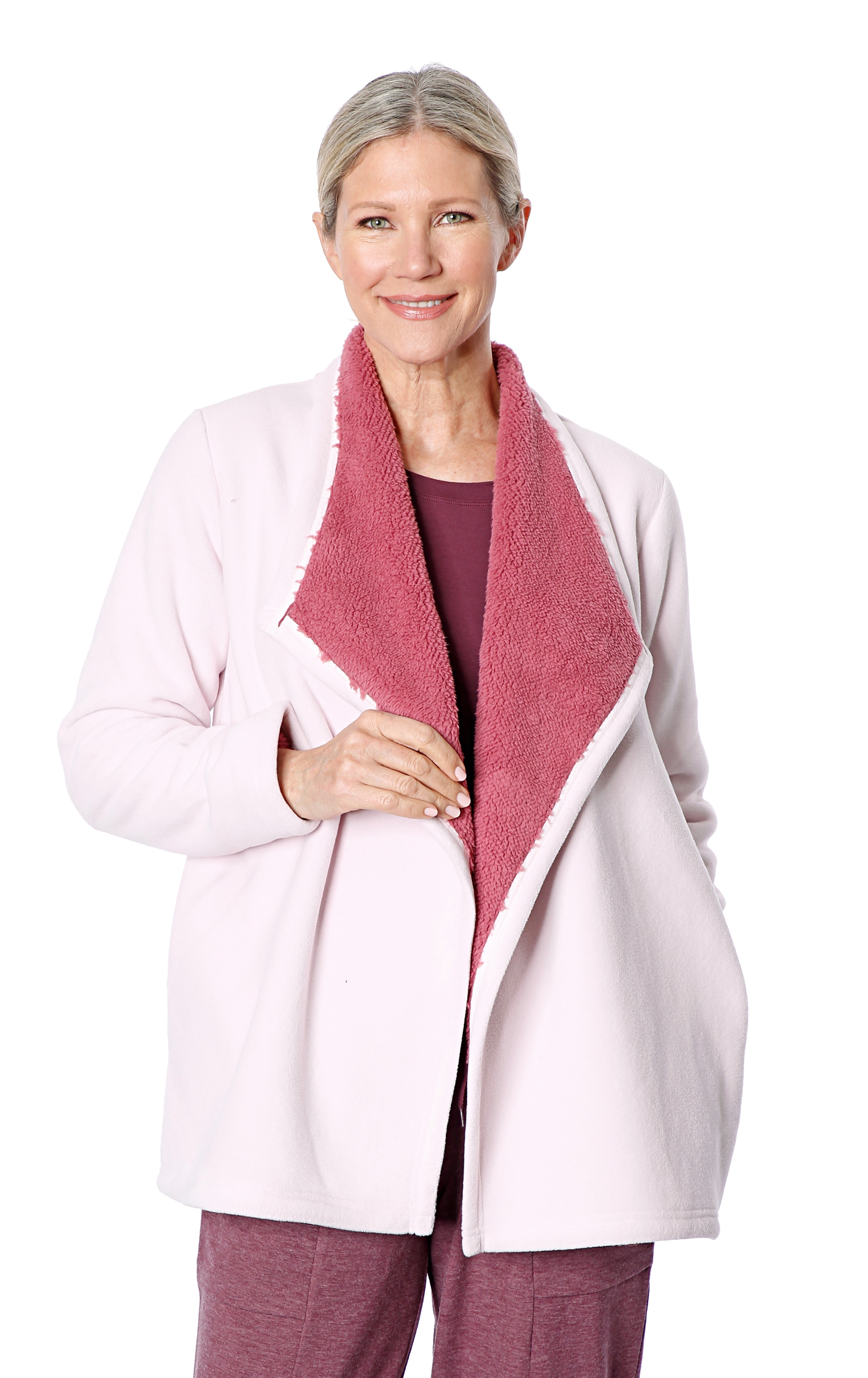 Cuddl duds wrap bed jacket sale