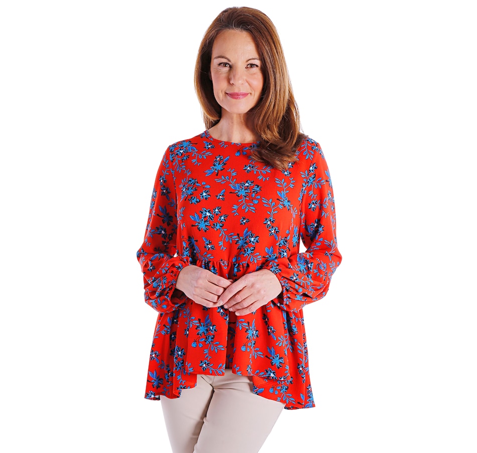 Image 527980_CORDM.jpg, Product 527-980 / Price $14.33, Marallis Pebble Crepe Dolly Blouse from Marallis on TSC.ca's Fashion department