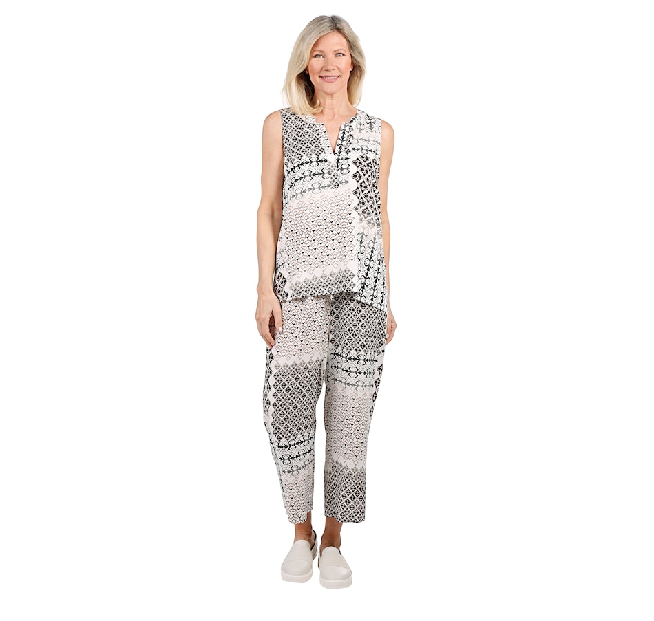 Image 528016_NEUTC.jpg , Product 528-016 / Price $49.33 , N Natori Granada Tile Tank PJ Set from N Natori on TSC.ca's Fashion department