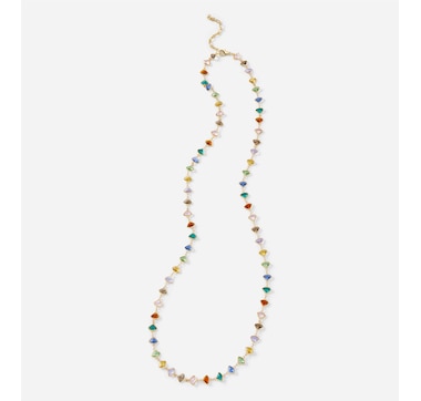 Charlie Paige Coloured Stones Fashion Necklace