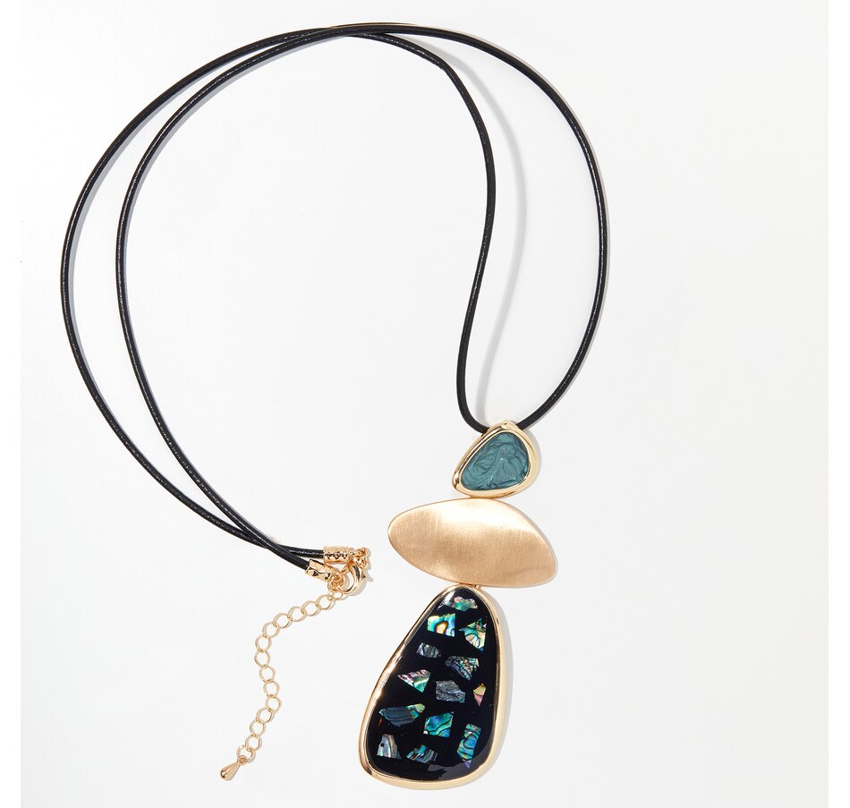 Image 528082_GLD.jpg, Product 528-082 / Price $32.99, Red Coral Pebbles Fashion Necklace from Red Coral Fashions on TSC.ca's Jewellery department