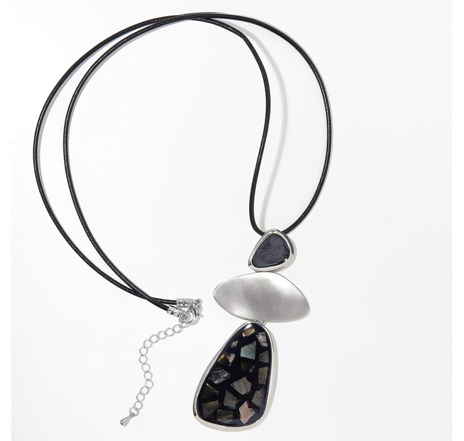 Image 528082_SIL.jpg, Product 528-082 / Price $32.99, Red Coral Pebbles Fashion Necklace from Red Coral Fashions on TSC.ca's Jewellery department