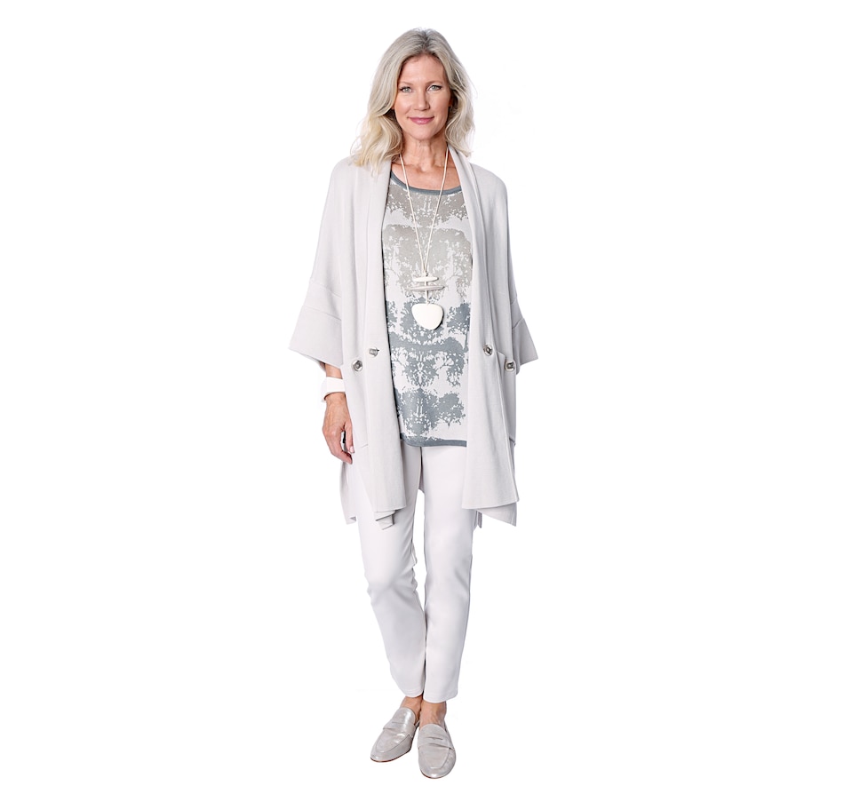 Image 528298_OYS.jpg , Product 528-298 / Price $99.90 , MarlaWynne Drama Kimono from MarlaWynne Fashions on TSC.ca's Fashion department