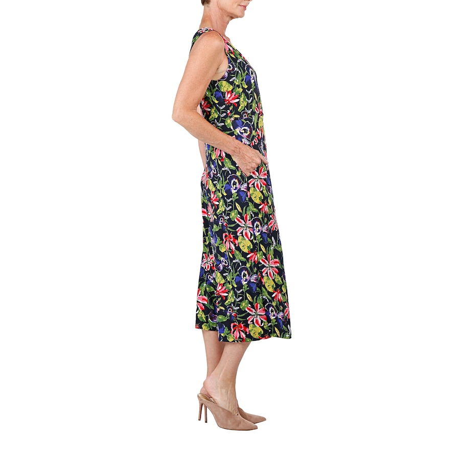 Image 528539_ALTMORE1.jpg, Product 528-539 / Price $34.33, Kim & Co. Twist Front Gaucho Jumpsuit with Pockets from Kim & Co. on TSC.ca's Fashion department