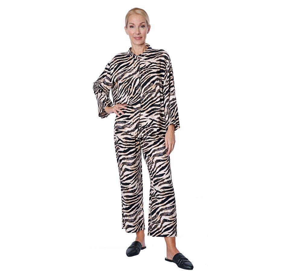 Image 528581_NTRCO.jpg , Product 528-581 / Price $54.33 , N Natori Animal Print PJ Set from N Natori Fashion on TSC.ca's Fashion department
