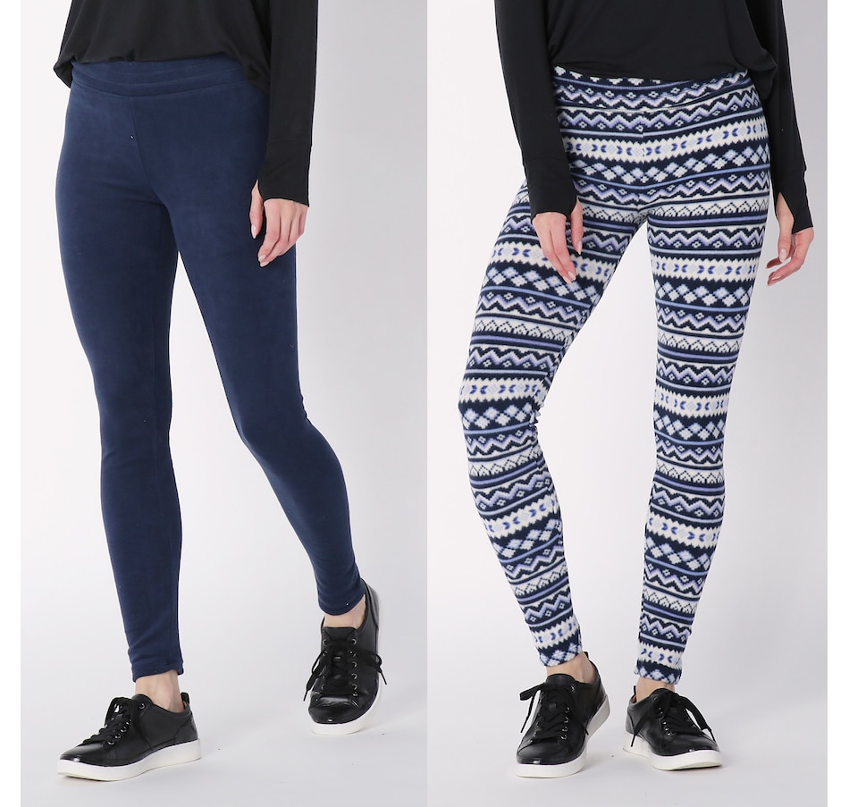 Clothing & Shoes - Bottoms - Leggings - Cuddl Duds Flannel Fleece