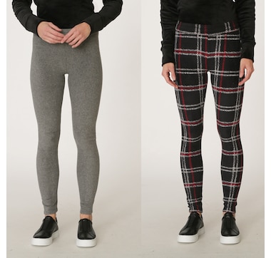 Clothing & Shoes - Bottoms - Leggings - Cuddl Duds Flannel Fleece