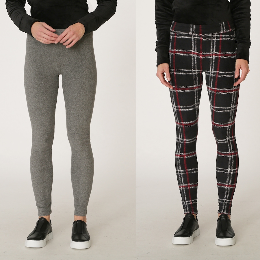 Image 528751_CHDPL.jpg, Product 528-751 / Price $14.33, Cuddl Duds Fleece Leggings 2-Pack from Cuddl Duds  on TSC.ca's Fashion department