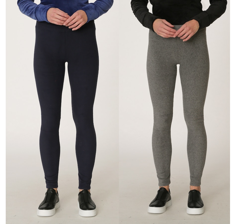 Image 528751_CHNVY.jpg , Product 528-751 / Price $55.00 , Cuddl Duds Fleece Leggings 2-Pack from Cuddl Duds  on TSC.ca's Clothing & Shoes department