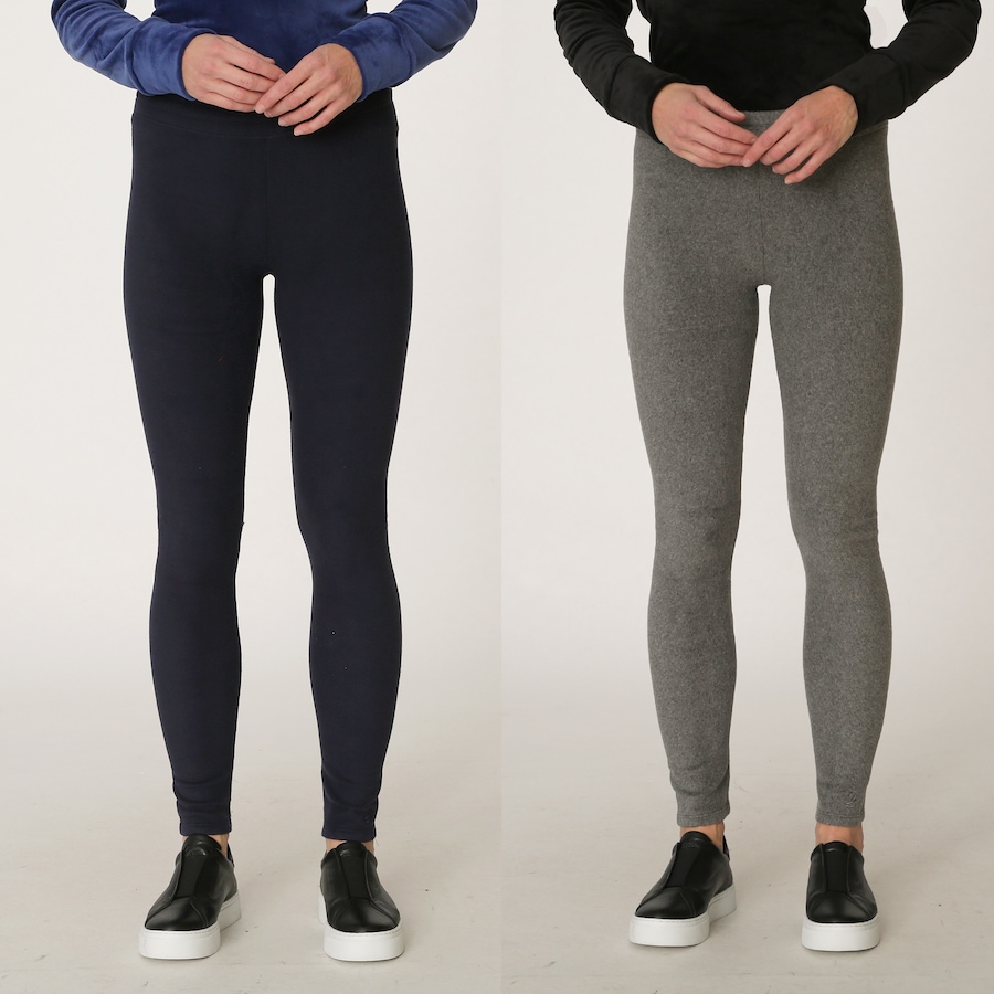 Image 528751_CHNVY.jpg, Product 528-751 / Price $14.33, Cuddl Duds Fleece Leggings 2-Pack from Cuddl Duds  on TSC.ca's Fashion department