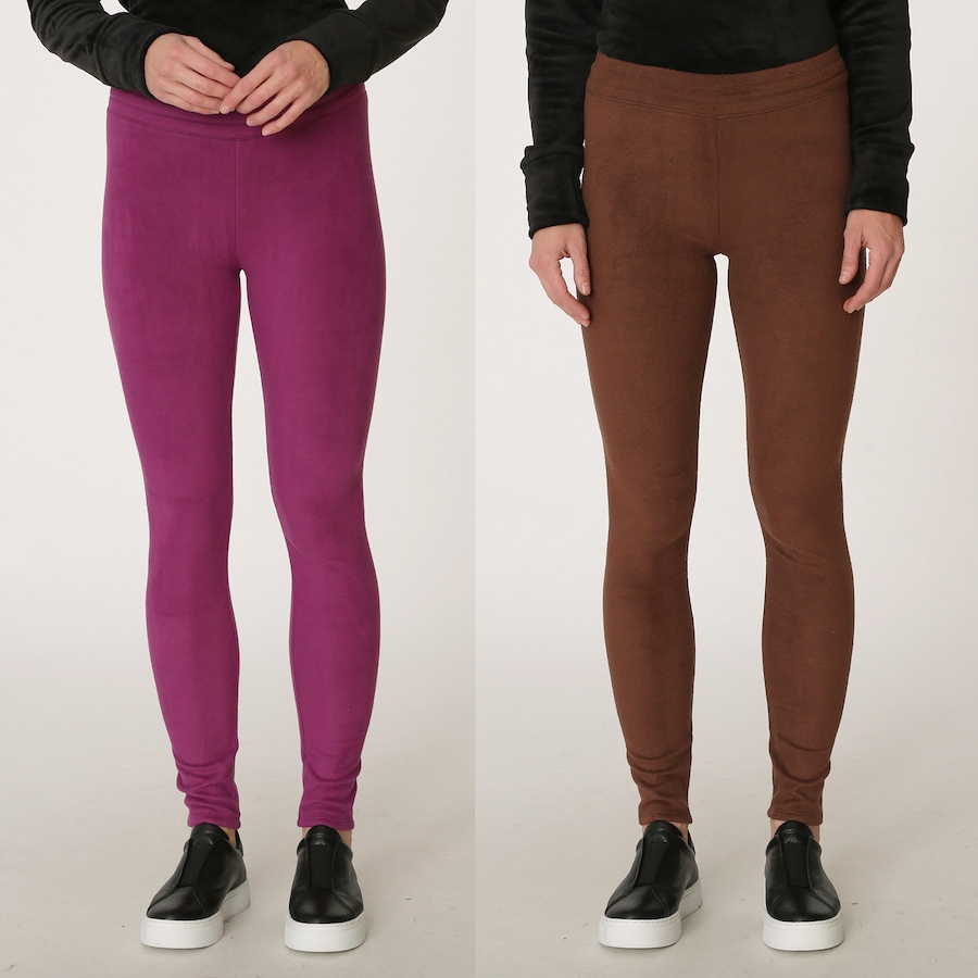 Image 528751_VLBRN.jpg, Product 528-751 / Price $14.33, Cuddl Duds Fleece Leggings 2-Pack from Cuddl Duds  on TSC.ca's Fashion department