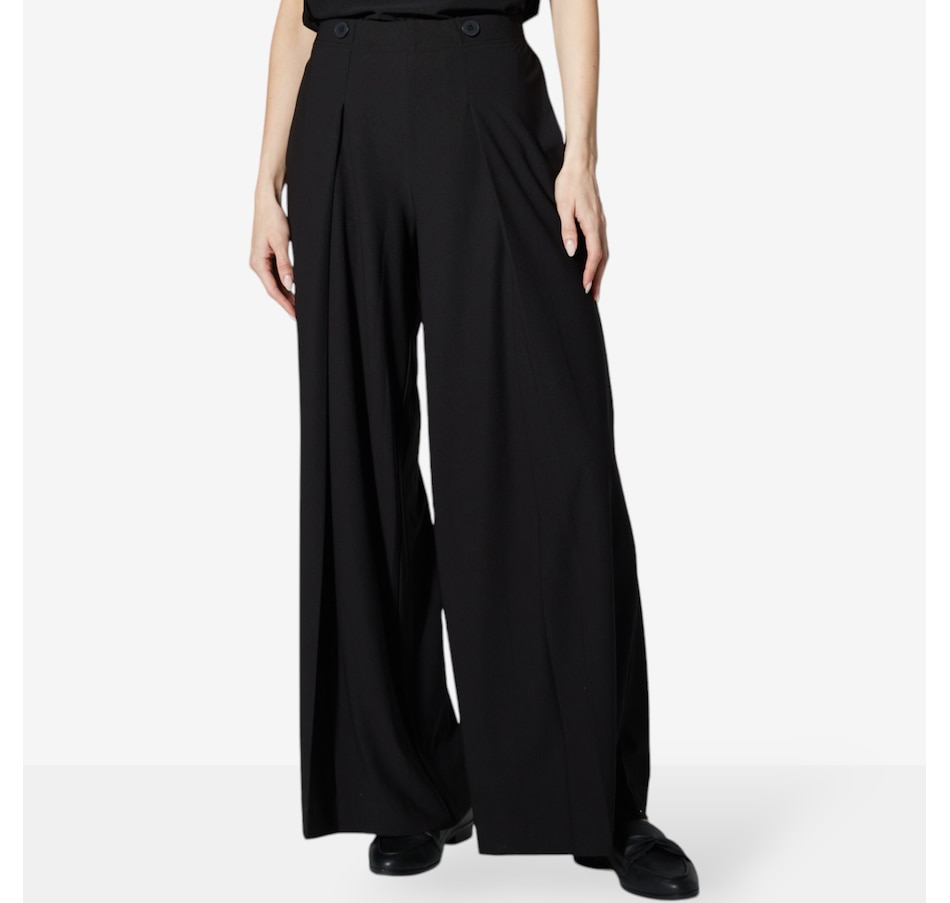 Wynne Style Luxe Crepe Origami Pant