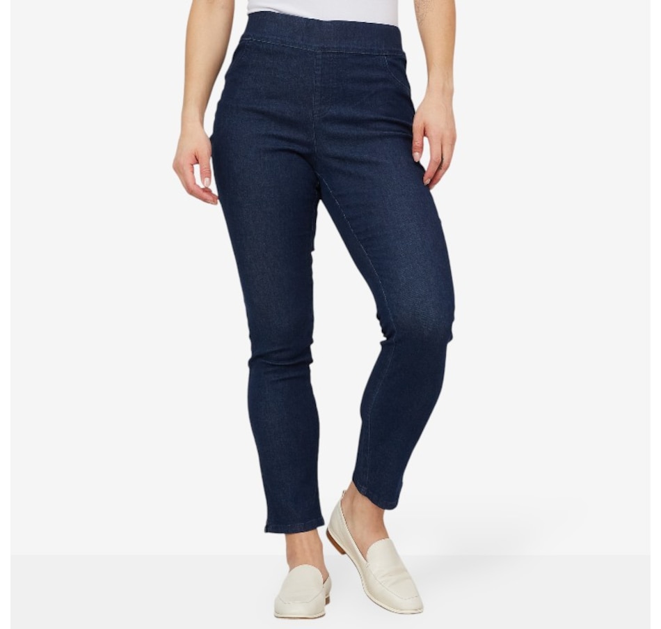 Image 528896_ID.jpg, Product 528-896 / Price $24.33, Nina Leonard Ankle Denim Pant from Nina Leonard on TSC.ca's Fashion department