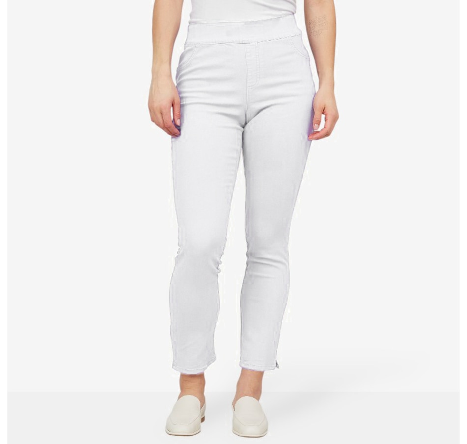 Image 528896_IVR.jpg, Product 528-896 / Price $24.33, Nina Leonard Ankle Denim Pant from Nina Leonard on TSC.ca's Fashion department