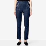 Hailey Lyn Narrow Leg Stretch Denim Pant