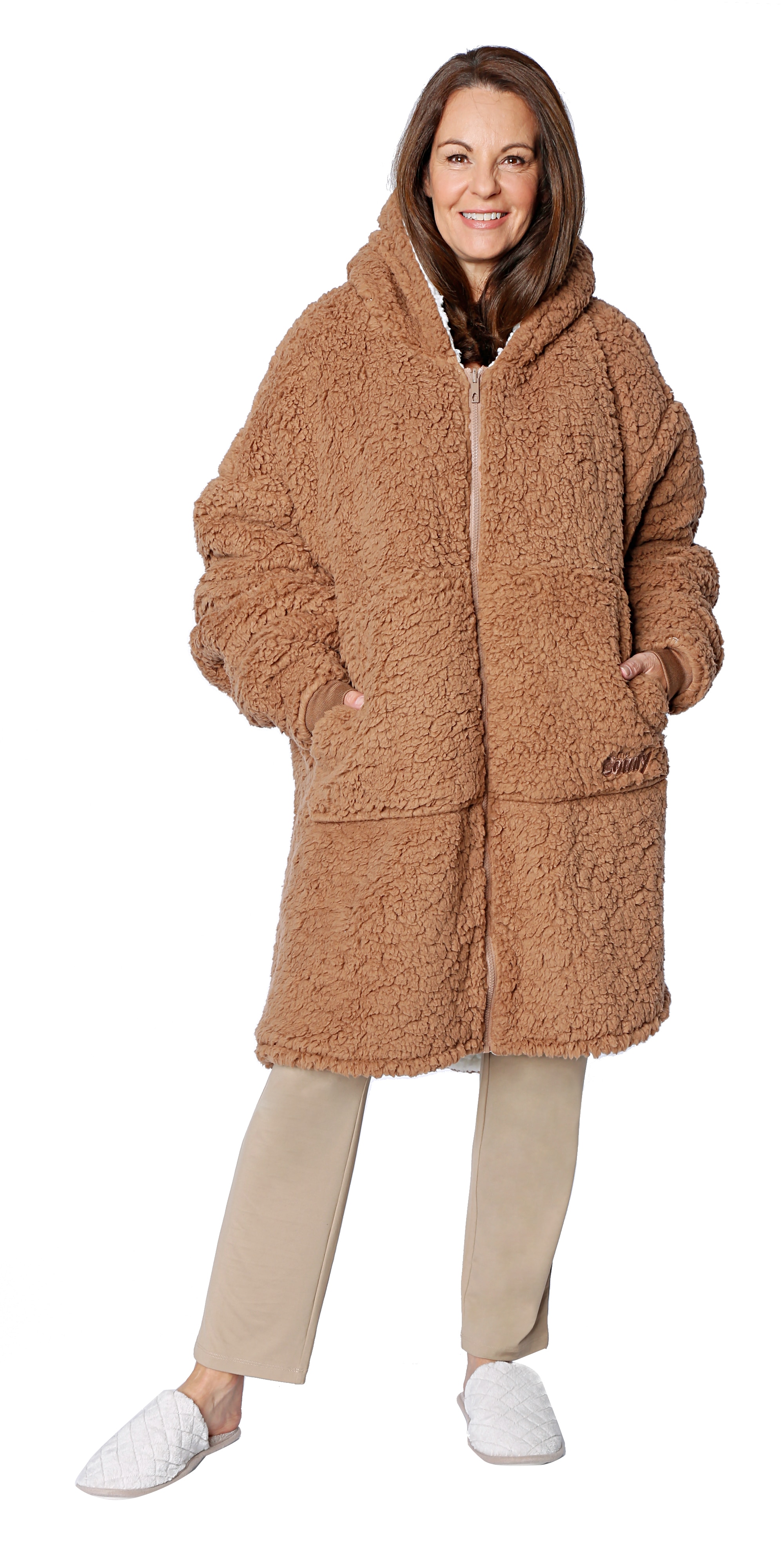 The comfy teddy discount bear coat full zip