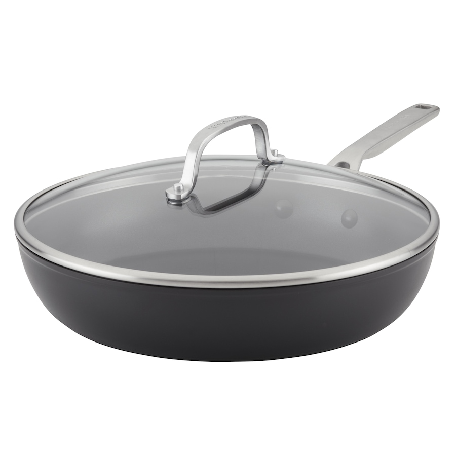 Image 528957.jpg, Product 528-957 / Price $149.99, KitchenAid 12.25" Non-Stick Fry Pan with Lid from KitchenAid on TSC.ca's Kitchen department