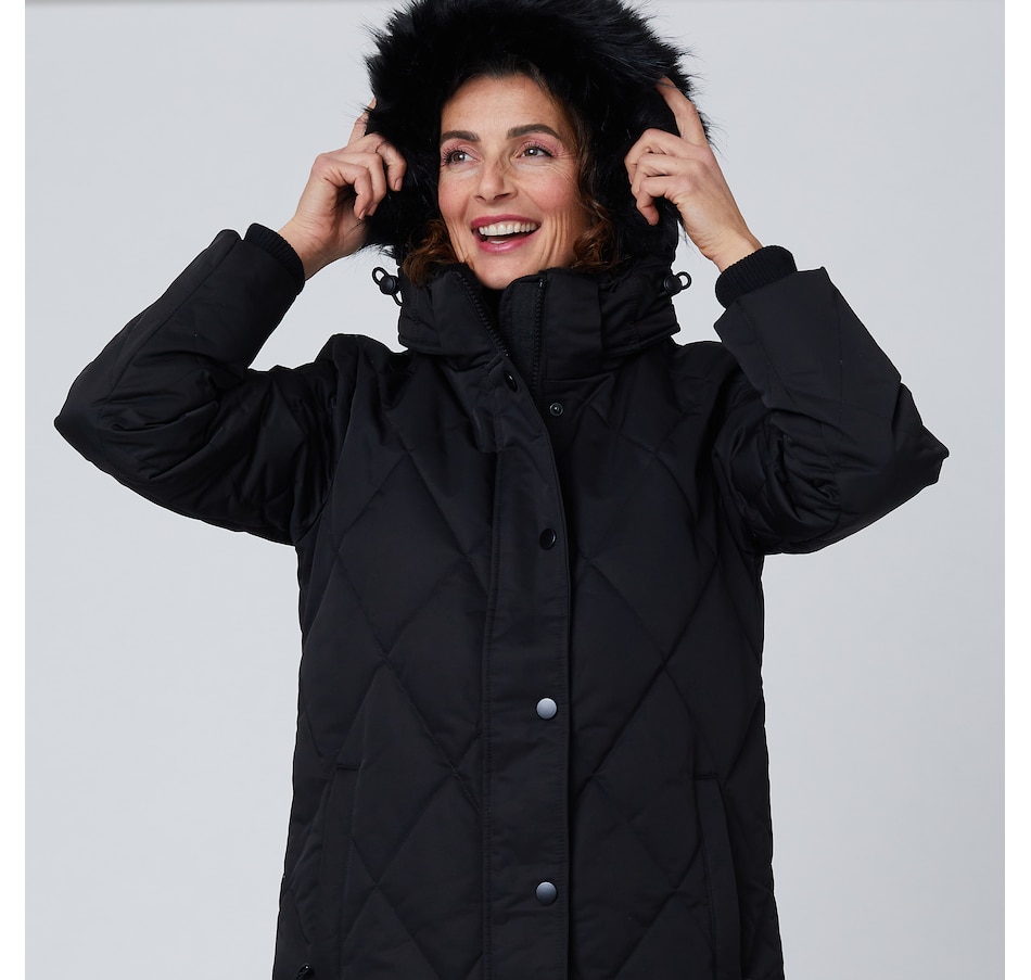 Image 529063_ALTMORE3.jpg, Product 529-063 / Price $459.99, Arctic Expedition Quilted Jacket with Detachable Hood and Fixed Fur Trim from Arctic Expedition on TSC.ca's Fashion department