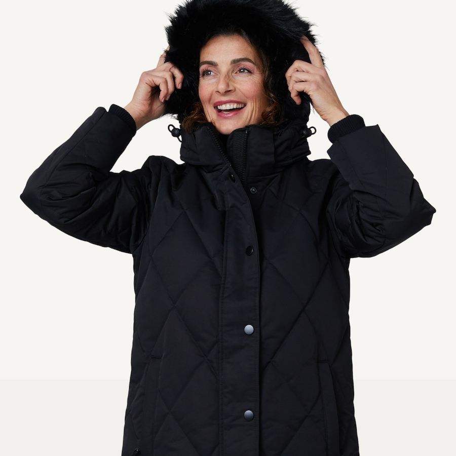 Image 529063_ALTMORE3.jpg, Product 529-063 / Price $319.88, Arctic Expedition Quilted Jacket with Detachable Hood and Fixed Fur Trim from Arctic Expedition on TSC.ca's Fashion department