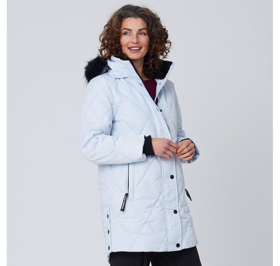 Image 529063_ANCWT.jpg, Product 529-063 / Price $459.99, Arctic Expedition Quilted Jacket with Detachable Hood and Fixed Fur Trim from Arctic Expedition on TSC.ca's Fashion department