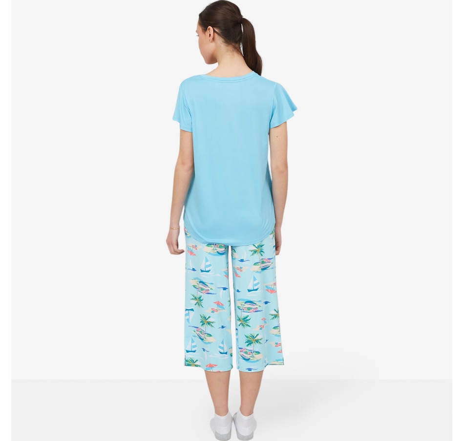 Image 529077_ALTMORE2.jpg, Product 529-077 / Price $44.88, Cuddl Duds Cool and Airy Pocket Full of Sunshine PJ Set from Cuddl Duds on TSC.ca's Fashion department