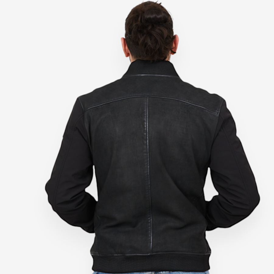 Image 529095_ALTMORE2.jpg, Product 529-095 / Price $229.88, Mauritius Men's Tech Sleeve Bomber Jacket from Mauritius on TSC.ca's Fashion department
