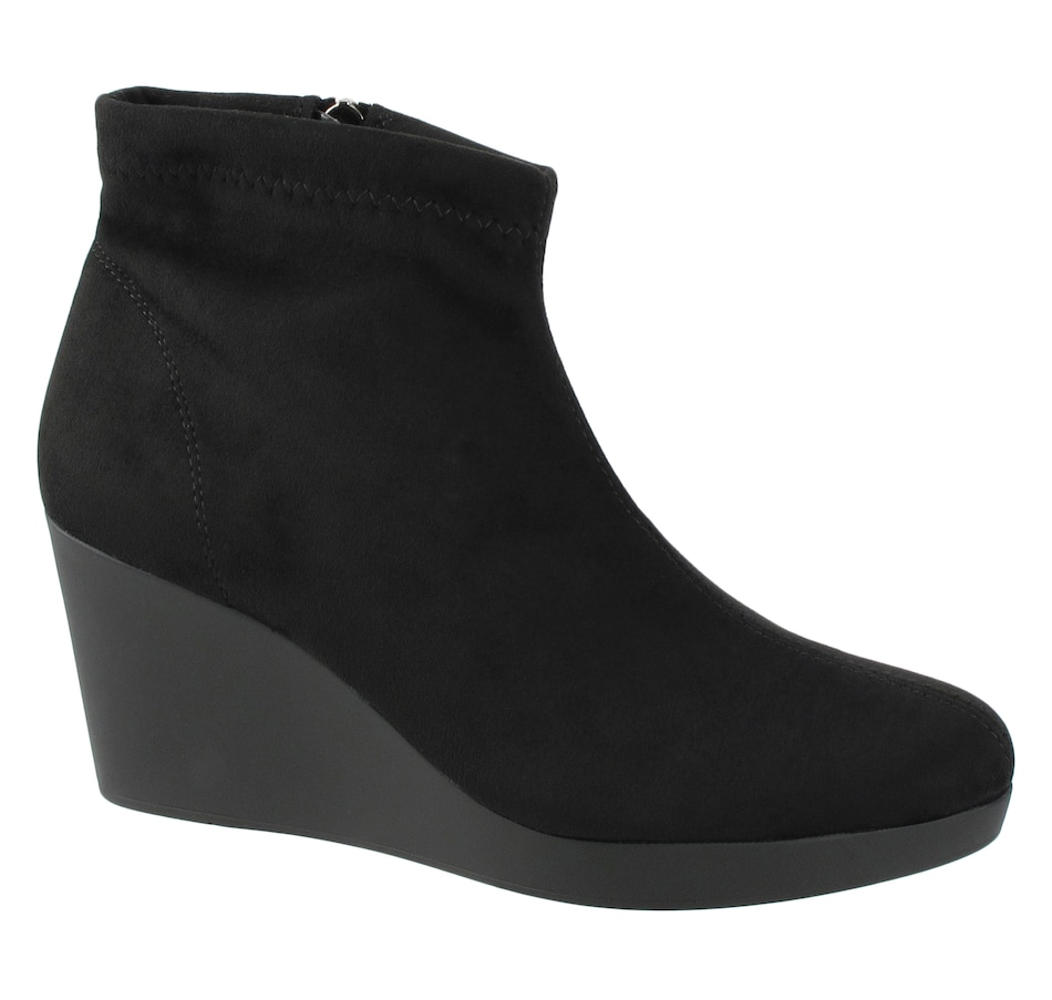 Image 534613_BLK.jpg, Product 534-613 / Price $137.33, Rapisardi/Ron White Pippa Wedge Ankle Boot on TSC.ca's department