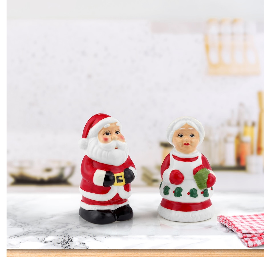 Image 543173_ALTMORE2.jpg, Product 543-173 / Price $12.88, Mr. Christmas Figural Salt & Pepper Shaker from Mr. Christmas on TSC.ca's Kitchen department