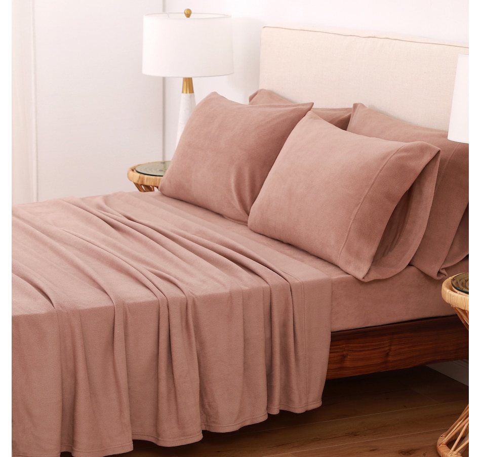 Image 543189_NAT.jpg, Product 543-189 / Price $29.33, Berkshire Blanket Polarfleece 6 Piece Sheet Set With Bonus Pillowcases from Berkshire on TSC.ca's Home & Garden department