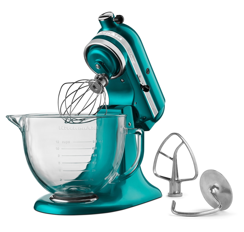 Image 547146_SEAGL.jpg, Product 547-146 / Price $494.99, Kitchenaid Artisan Design Series 5-Quart Tilt-Head Stand Mixer with Glass Bowl on TSC.ca's department