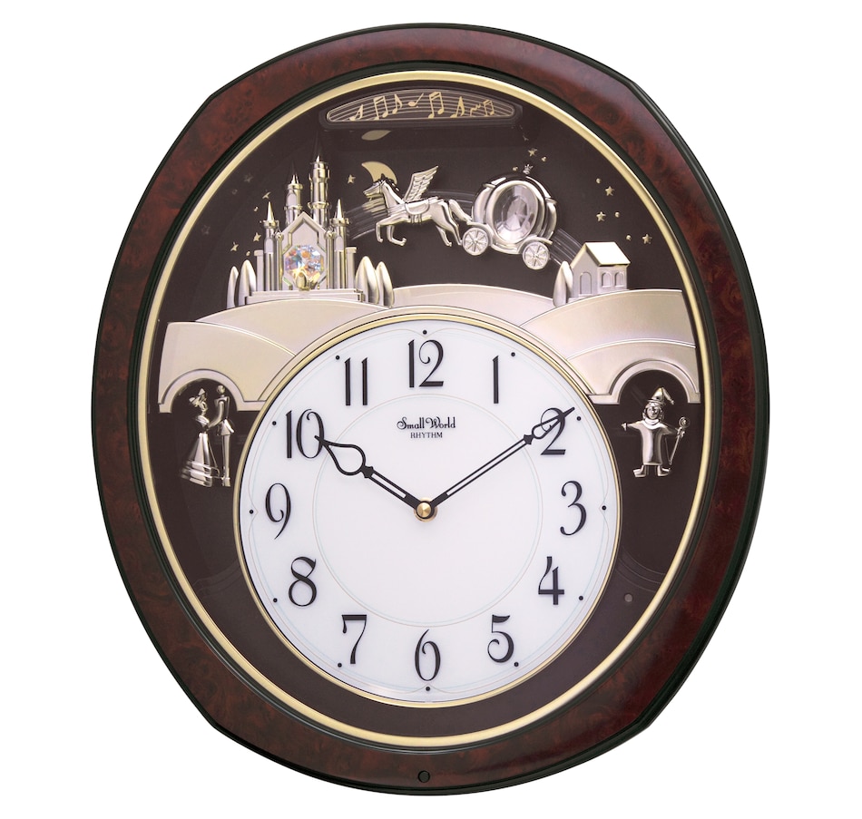 Image 551347.jpg, Product 551-347 / Price $268.95, Rhythm Musical Motion Princess Fantasy Clock from Rhythm on TSC.ca's Home & Garden department