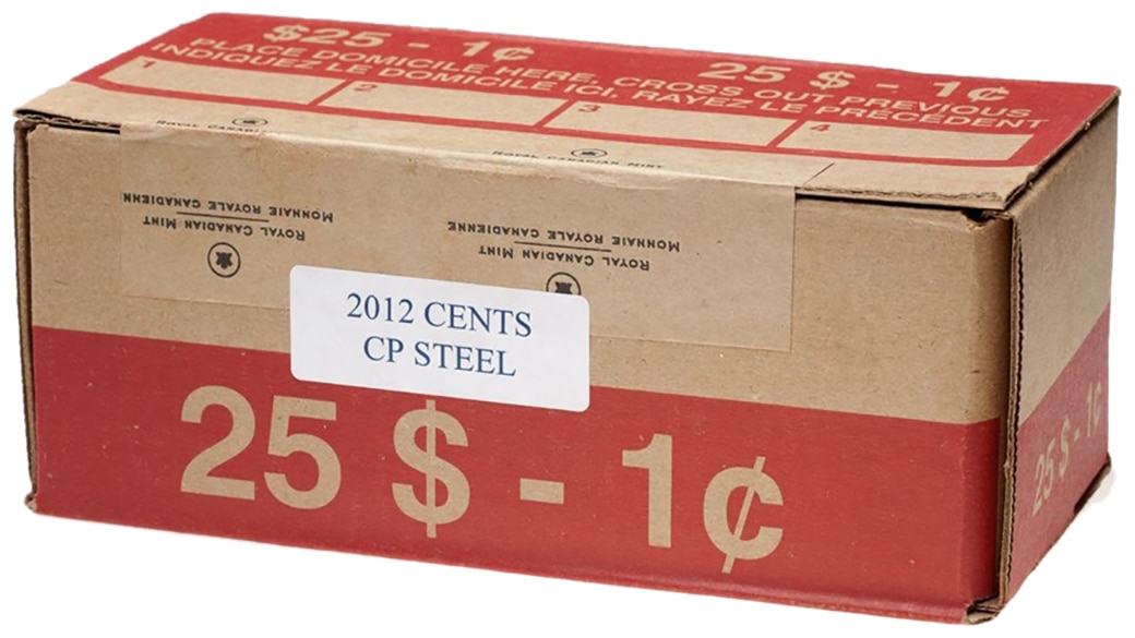 Brilliant Uncirculated 2012 Canada Old Style 1 Dollar From Mint/'s Roll
