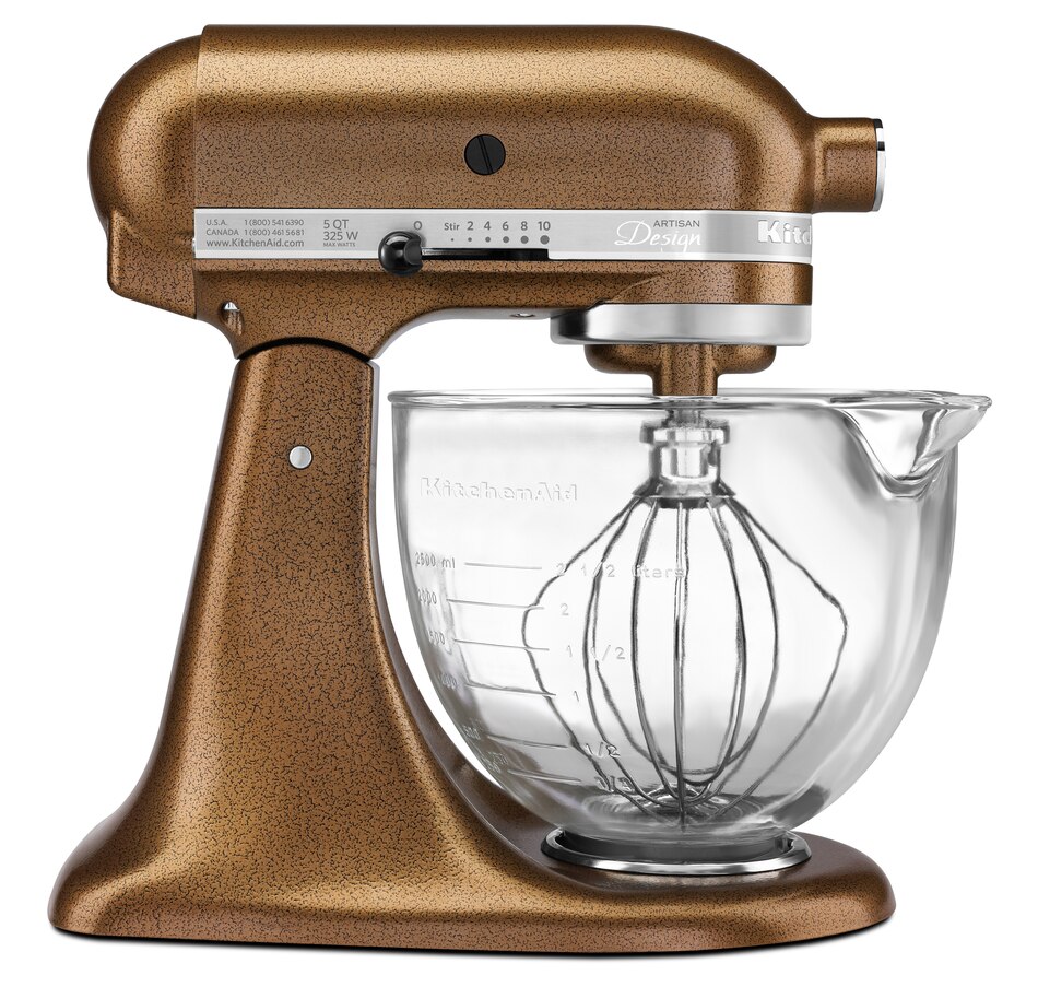 Image 551878_ALTMORE4.jpg, Product 551-878 / Price $494.99, KitchenAid Artisan Design Series 5-Quart Tilt-Head Stand Mixer with Glass Bowl on TSC.ca's department