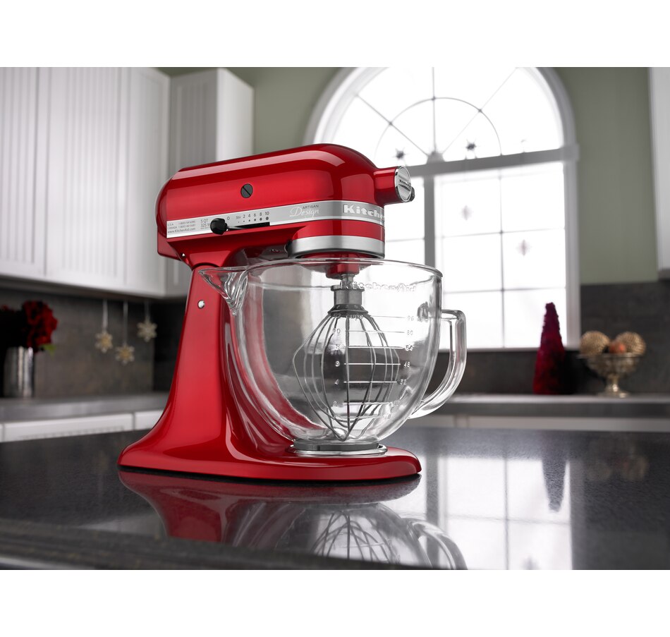 Image 551878_ALTMORE8.jpg, Product 551-878 / Price $494.99, KitchenAid Artisan Design Series 5-Quart Tilt-Head Stand Mixer with Glass Bowl on TSC.ca's department