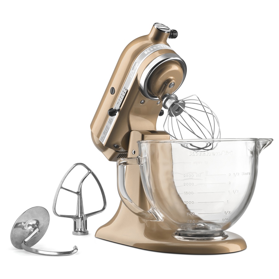 Image 551878_CHM.jpg, Product 551-878 / Price $494.99, KitchenAid Artisan Design Series 5-Quart Tilt-Head Stand Mixer with Glass Bowl on TSC.ca's department