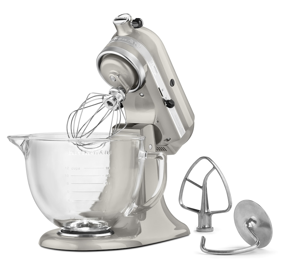 Image 551878_PLS.jpg, Product 551-878 / Price $494.99, KitchenAid Artisan Design Series 5-Quart Tilt-Head Stand Mixer with Glass Bowl on TSC.ca's department